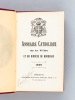 Annuaire catholique de la ville et du diocèse de Bordeaux - 1899 [ Livre dédicacé par l'auteur ] [ Edition originale ]. Diocèse de Bordeaux ( Cardinal ...