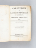 Calendrier de la Cour Impériale de Bordeaux, pour l'Année Commune 1814. Collectif