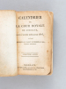 Calendrier de la Cour Royale de Bordeaux, pour l'Année bissextile 1816. Collectif