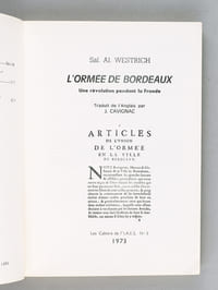 L'Ormée de Bordeaux. Une révolution pendant la Fronde.