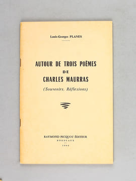 [ Lot de 9 tirés-à-part, la plupart dédicacés par l'auteur à Albert Rèche ] Mon Amie Jean Balde - Les Relations de Louis Veuillot avec le Pays ...