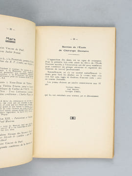 Annuaire 1929 - 1930. Association Catholique des Etudiants de l'Université de Bordeaux.. Association Catholique des Etudiants de l'Université de ...