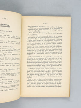 Annuaire 1929 - 1930. Association Catholique des Etudiants de l'Université de Bordeaux.. Association Catholique des Etudiants de l'Université de ...