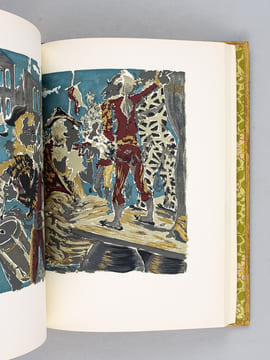 Le Rossignol Napolitain [ Reliure de marqueterie en bois de Max Fonsèque ]. ARNOUX, Alexandre