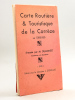 Carte Routière & Touristique de la Corrèze au 1/100.000 . DUMONTET, M.