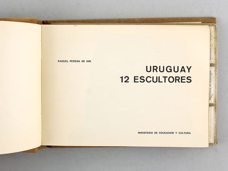 Uruguay 12 Escultores [ José Livi, Domingo Mora, Juan Luis Blanes, Nicanor Blanes, Juan Manuel Ferrari, José Belloni, Pablo Mane, Bernabé Michelena, ...