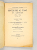 L'Intendance de Turgot en Limousin (1761-1774). Discours prononcé à la Séance solennelle de réouverture de la conférences des avocats stagiaires le 21 ...