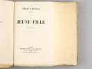 Jeune Fille [ Edition originale ]. D'HOUVILLE, Gérard ; [ Marie de HEREDIA ; Marie de REGNIER ]
