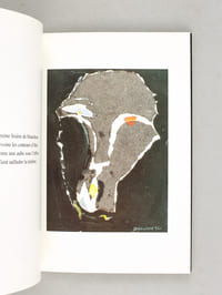Masques. Sarah Wiame. Peintures Collages - Jamel Eddine Bencheikh. Préface Poèmes [ Edition originale - Livre dédicacé par l'auteur et l'illustrateur]
