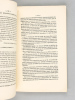 Extraits du Journal l'Afrique [ Edition originale ] Réunion à la France - Institutions civiles. PEUT, Hippolyte