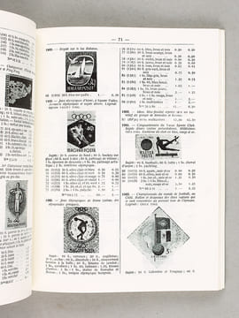 Catalogue de Timbres-Poste Sports et Scoutisme. 1966. BRUN, Clément