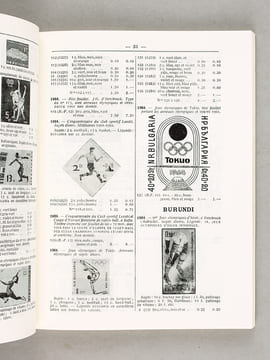 Catalogue de Timbres-Poste Sports et Scoutisme. 1966. BRUN, Clément