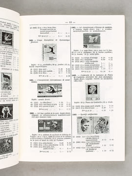 Catalogue de Timbres-Poste Sports et Scoutisme. 1966. BRUN, Clément