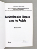 La gestion des risques dans les projets. COURTOT, Hervé