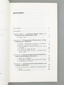 La pratique de l'optimisation