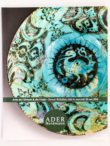 [ Lot de 4 catalogues de ventes aux enchères d'art islamique et asiatique ] Arts d'Orient, collection de M. et Mme X. et à divers, dont un salon syrien daté 1232H./1815 (8 octobre 2012) ; Arts de l'Islam et de l'Inde (31 mai 2013) ; Arts de l'Islam et de l'Inde (25 novembre 2013) ; Arts de l'Orient et de l'Inde (28 mai 2014)