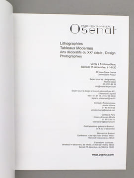 [ Lot de 3 catalogues "Arts décoratifs du XXe siècle - Design ] Art décoratif du XXe siècle - Desgin, 24 janvier 2010 ; Art décoratif du XXe siècle - ...