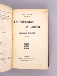 Les Puissances et l'Amour ou l'Essence de Soleil [ Edition originale ]