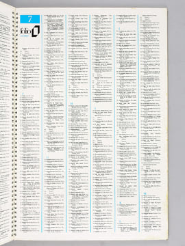Catalogue de librairie de la collection "Folio" poche 1989 [ Gallimard ]. Collectif