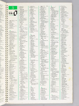 Catalogue de librairie de la collection "Folio" poche 1989 [ Gallimard ]. Collectif