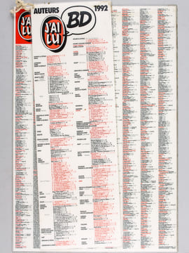 Catalogue de librairie de la collection "J'ai Lu" et "J'ai Lu BD" 1992. Collectif