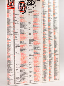 Catalogue de librairie de la collection "J'ai Lu" et "J'ai Lu BD" 1992
