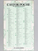 Catalogue de librairie de la collection Castor-Poche. Des Copains plein les poches [ vers 1989 ]. Collectif