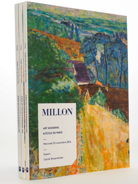 [ Lot de 3 catalogues d'art moderne, année 2016 ] Art moderne & école de Paris, mercredi 23 mars 2016 ; Art moderne & école de Paris, mercredi 22 juin ...