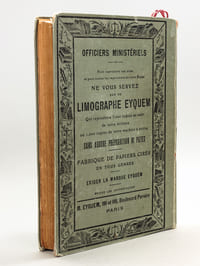 Agenda-Annuaire des Tribunaux. Notaires et Officiers Ministériels. 1914