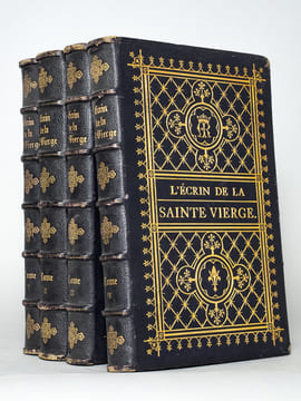 L'écrin de la Sainte Vierge (4 Tomes - Complet) Souvenirs et Monuments de sa vie mortelle au XIXe siècle. DURAND, Abbé A.
