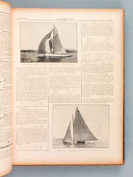 Journal de la Marine. Le Yacht. XXXe Volume - Année 1907 Complète (Du n°1504 du 5 janvier 1907 au n°1555 du 28 décembre 1907). Collectif ; VUILLAUME, ...