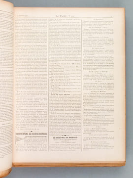 Journal de la Marine. Le Yacht. XXXe Volume - Année 1907 Complète (Du n°1504 du 5 janvier 1907 au n°1555 du 28 décembre 1907). Collectif ; VUILLAUME, ...