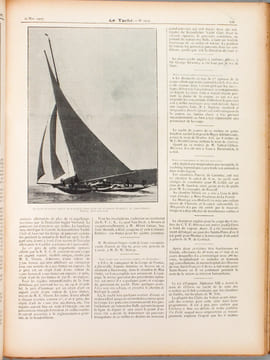 Journal de la Marine. Le Yacht. XXXe Volume - Année 1907 Complète (Du n°1504 du 5 janvier 1907 au n°1555 du 28 décembre 1907). Collectif ; VUILLAUME, ...