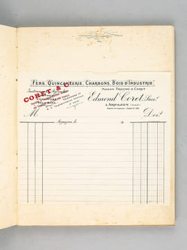 Tarif-Album de Buiret-Debeauran Fondeur & Fabricant à Tully par Béthencourt-sur-Mer (Somme)  [ Détail du titre : ] Manufacture de Tully (Somme) Usine ...