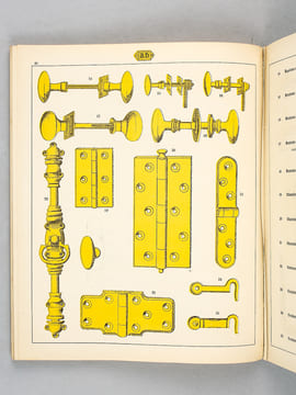 Tarif-Album de Buiret-Debeauran Fondeur & Fabricant à Tully par Béthencourt-sur-Mer (Somme)  [ Détail du titre : ] Manufacture de Tully (Somme) Usine ...
