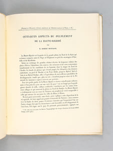 Quelques Aspects du Peuplement de la Haute-Djeziré