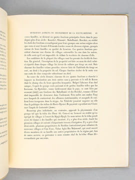 Quelques Aspects du Peuplement de la Haute-Djeziré. MONTAGNE, Robert
