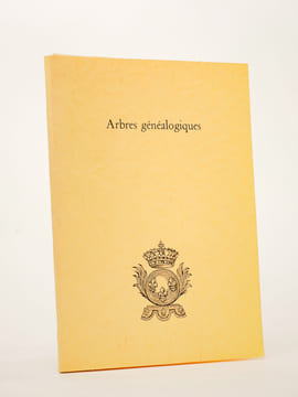 Arbres généalogiques ( lot de 4 tableaux relatifs aux Valois, aux Bourbons et à la famile de Diane de Poitiers ). Collectif
