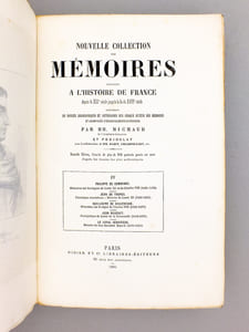 Nouvelle collection des mémoires relatifs à l'Histoire de France, depuis le XIIIe siècle jusqu'à la fin du XVIIIe siècle, Tome IV ( 4 )  : Philippe de Commynes - Mémoires sur le règne de Louis XI et de Charles VIII ; Jean de Troyes [Greffier de l’Hôtel de Ville de Paris] - Chronique scandaleuse : Histoire de Louis XI ; Guillaume de Villeneuve - Mémoires sur le règne de Charles VIII ; Jean Bouchet - Panégyrique de Louis de La Trémoille ; Le Loyal Serviteur - Histoire du bon chevalier Bayard [ Bayart ]