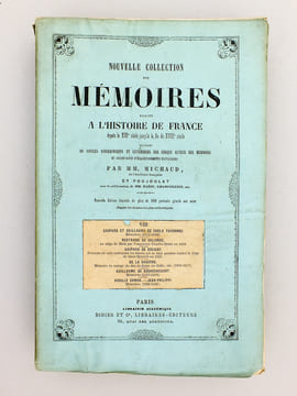 Nouvelle collection des mémoires relatifs à l'Histoire de France, depuis le XIIIe siècle jusqu'à la fin du XVIIIe siècle, Tome VIII ( 8 ) : Gaspard ...