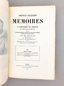 Nouvelle collection des mémoires relatifs à l'Histoire de France, depuis le XIIIe siècle jusqu'à la fin du XVIIIe siècle, Tome XIV ( 14 ) : Pierre de l'Estoile - Registre-journal d'un curieux, etc. pendant le règne de Henri III (1574-1589), publié d'après le manuscrit autographe presu'entièrement inédit par MM. Champollion.