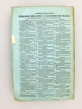 Nouvelle collection des mémoires relatifs à l'Histoire de France, depuis le XIIIe siècle jusqu'à la fin du XVIIIe siècle, Tome XVIII ( 18 ) : ...