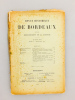 Revue historique de Bordeaux et du Département de la Gironde, Quatrième Année - 1911 ( Année complète, 6 numéros ). Collectif ; Revue historique de ...