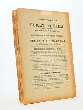 Revue historique de Bordeaux et du Département de la Gironde, Sixième Année - 1913 ( Année complète, 6 numéros ). Collectif ; Revue historique de ...