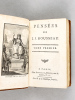 Pensées de J. J. Rousseau (2 Tomes - Complet). ROUSSEAU, Jean-Jacques
