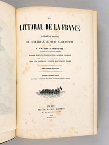 Le littoral de la France - Première partie, de Dunkerque au Mont Saint-Michel [ Côtes Normandes ] 