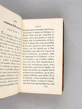Supplément à l'Espion Anglois, ou Lettres intéressantes sur la retraite de M. Necker ; sur le sort de la France & de l'Angleterre ; & sur la détention ...