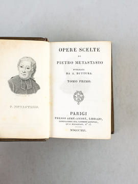 Opere Scelte di Pietro Metastasio (3 Tomes - Complet). METASTASIO, Pietro