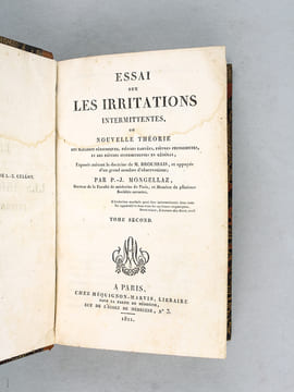 Essai sur les Irritations intermitentes (2 Tomes - Complet [ Edition originale ] Essai sur les Irritations intermitentes, ou Nouvelle Théorie des ...
