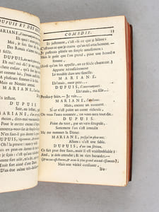 Dupuis et Des Ronais, Comédie en Trois actes, et en Vers Libres, Représentée pour la première fois par les Comédiens François ordinaires du Roi, le dix-sept Janvier 1763 [Avec: ] Jean-Jaques Rousseau, Citoyen de Genève, à Christophe de Beaumont, Archevêque de Paris, Duc de St Cloud, Pair de France, Commandeur de l'Ordre du St Esprit, Proviseur de Sorbonne, &c.,  [Lettre à M. de Beaumont par J. J. Rousseau Citoyen de Genève ]